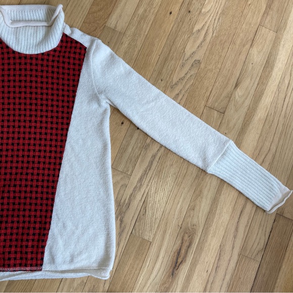 3.1 Phillip Lim Ladies Collage Wool Blend Turtle Neck Sweater Size XS - Picture 6 of 11